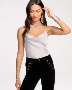 Ramy Brook Abigail Cowl Neck Tank Top Sale