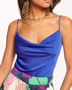 Ramy Brook Abigail Cowl Neck Tank Top Sale