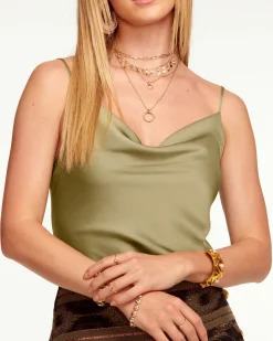 Ramy Brook Abigail Cowl Neck Tank Top Sale