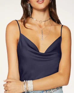 Ramy Brook Abigail Cowl Neck Tank Top Sale