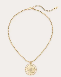 Ramy Brook Alizah Charm Necklace Gold Discount