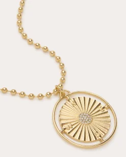 Ramy Brook Alizah Charm Necklace Gold Discount