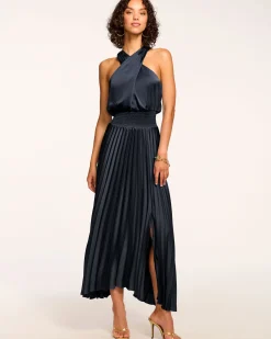 Ramy Brook Arina Halter Maxi Dress Best