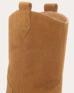 Ramy Brook Austin Suede Western Boots Saddlesuede Online