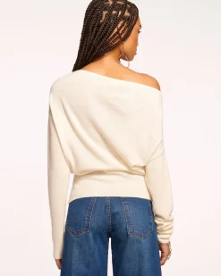 Ramy Brook Chance Wool Off-The-Shoulder Sweater Best