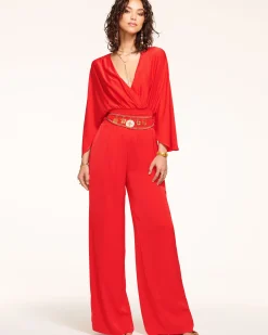 Ramy Brook Cheri Wide Leg Jumpsuit Sale