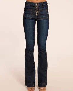 Ramy Brook Cindy High-Rise Flare Jean Best