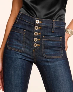 Ramy Brook Cindy High-Rise Flare Jean Best