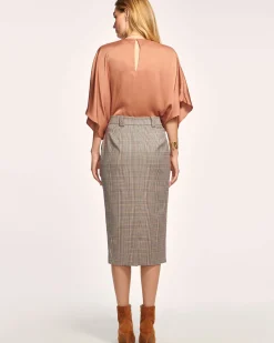 Ramy Brook Clarissa Midi Skirt Pinotphoenix Best