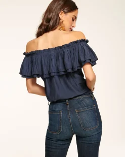 Ramy Brook Cressida Off-The-Shoulder Top Outlet