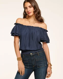 Ramy Brook Cressida Off-The-Shoulder Top Outlet