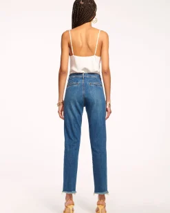 Ramy Brook Cropped Zayne High-Rise Skinny Jean Mediumwash Discount