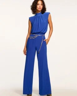 Ramy Brook Dani Sleeveless Jumpsuit Lapis Online