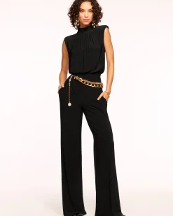 Ramy Brook Dani Sleeveless Jumpsuit Black Online
