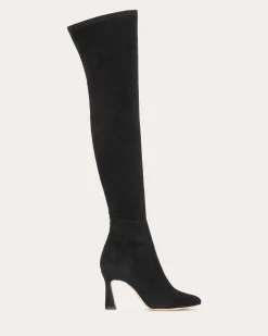 Ramy Brook Dara Suede Over-The-Knee Boots Clearance