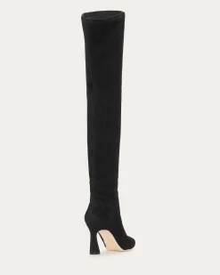Ramy Brook Dara Suede Over-The-Knee Boots Clearance
