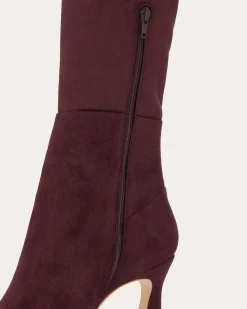 Ramy Brook Dara Suede Over-The-Knee Boots Clearance