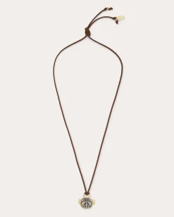 Ramy Brook Delilah Suede Pendant Necklace Black Outlet