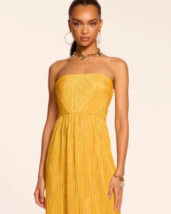 Ramy Brook Devyani Strapless Maxi Dress Daisypleats New