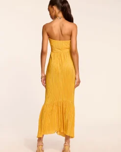 Ramy Brook Devyani Strapless Maxi Dress Daisypleats New
