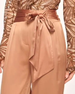 Ramy Brook Elmira Embellished Jumpsuit Bronzelace Best