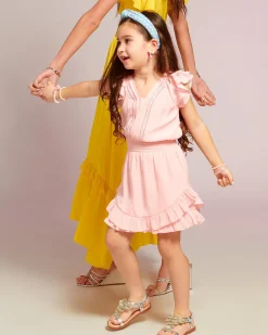 Ramy Brook Girls Lola Ruffle Mini Dress Best