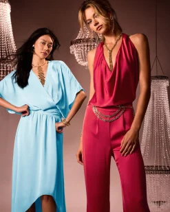 Ramy Brook Harriet Halter Jumpsuit Online