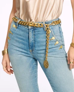 Ramy Brook Helena High-Rise Flare Jean Fashion
