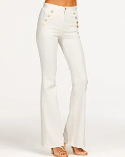 Ramy Brook Helena High-Rise Flare Jean Fashion