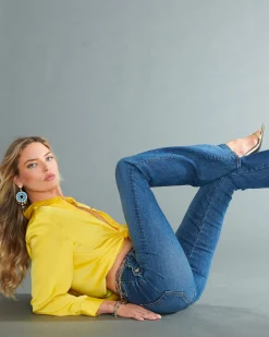 Ramy Brook Helena High-Rise Flare Jean Fashion