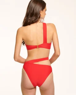 Ramy Brook Hope Strappy Bikini Bottom New
