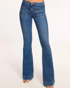 Ramy Brook Hunter Low Rise Jean Mediumwash Fashion