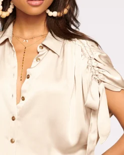 Ramy Brook Jacinta Button Down Top Best
