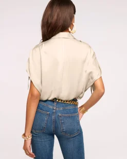 Ramy Brook Jacinta Button Down Top Best