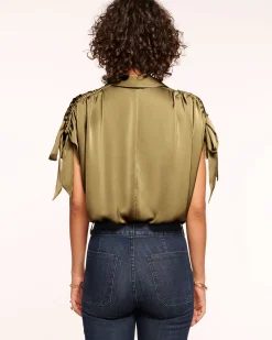 Ramy Brook Jacinta Button Down Top Best