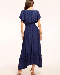 Ramy Brook Joanie Short Sleeve Maxi Dress Hot