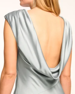 Ramy Brook Joanna Cowl Back Gown Online
