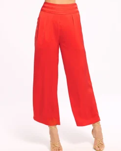 Ramy Brook Joss Cropped Wide Leg Pant Online