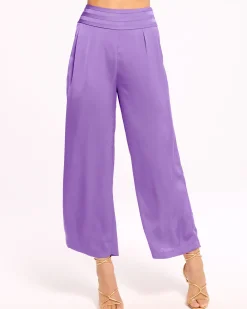 Ramy Brook Joss Cropped Wide Leg Pant Online