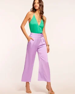 Ramy Brook Joss Cropped Wide Leg Pant Online