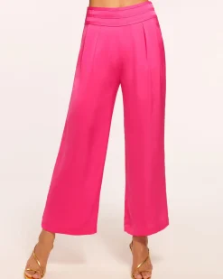 Ramy Brook Joss Cropped Wide Leg Pant Online