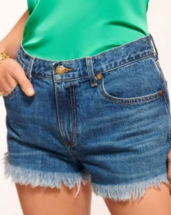 Ramy Brook Juniper Denim Mini Short Mediumwash Hot