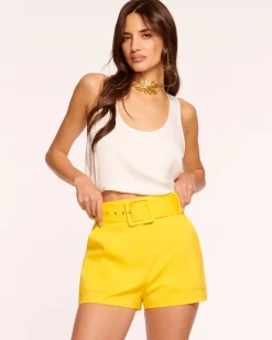 Ramy Brook Kasey Belted Mini Short Best