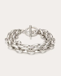 Ramy Brook Kimberly Link Bracelet Silver Best