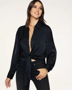 Ramy Brook Kolby Oversized Button Down Blouse Outlet