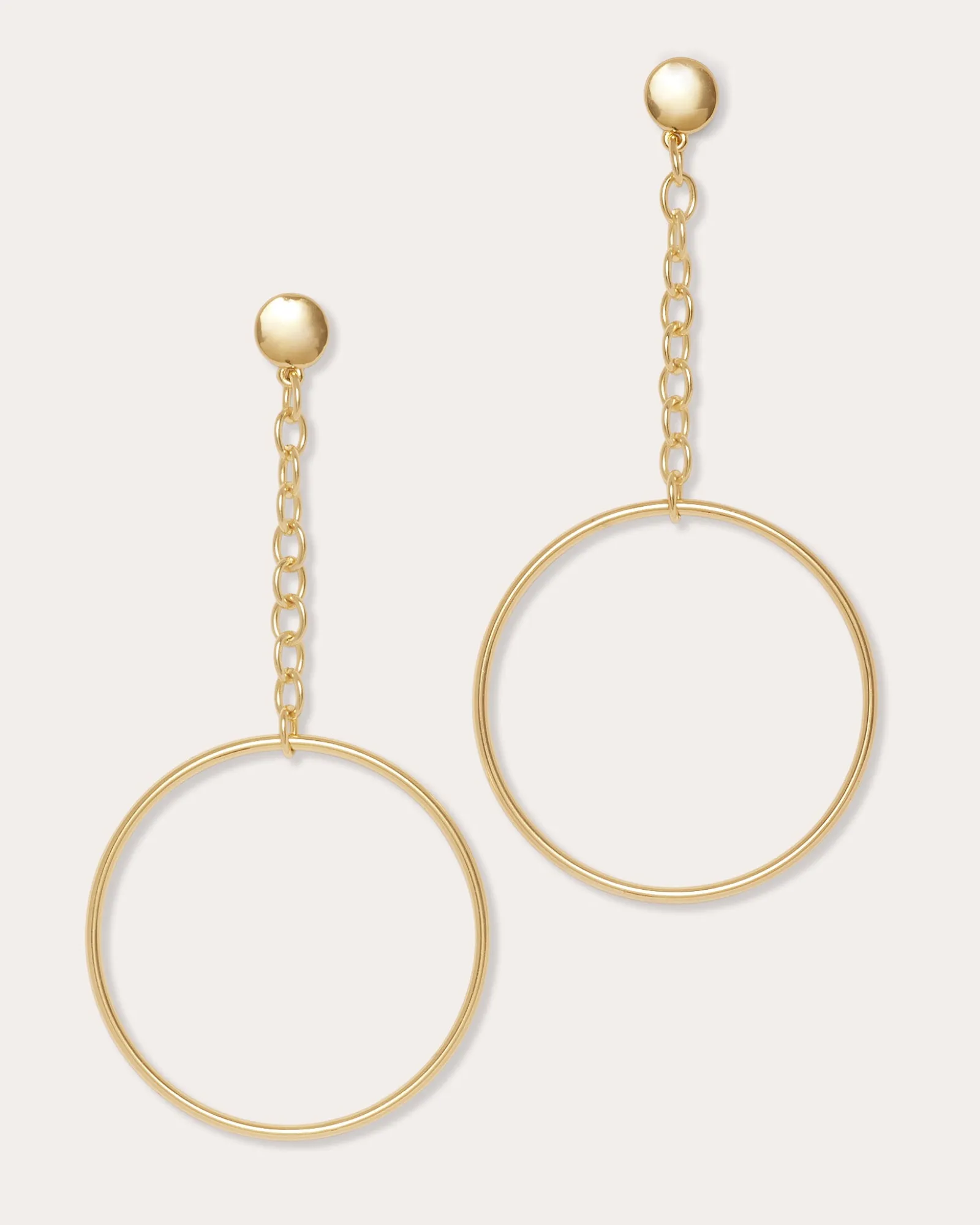 Ramy Brook Lea Teardrop Hoop Earrings Gold Discount