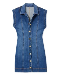 Ramy Brook Lolita Denim Mini Dress Hot