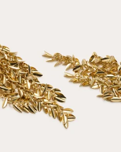 Ramy Brook Lysianne Statement Earrings Gold Online
