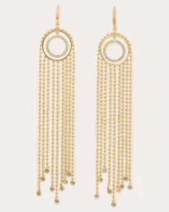Ramy Brook Mallorie Drop Earrings Gold Hot