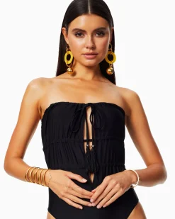 Ramy Brook Marta Strapless One Piece Swimsuit Discount